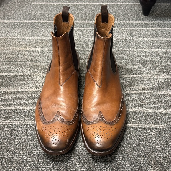 Prada Wingtip Chelsea Boots - Picture 2 of 4